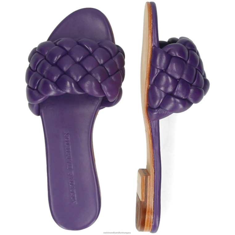 42FNT1593 öszvérek lila Melvin & Hamilton Hanna 78 nők