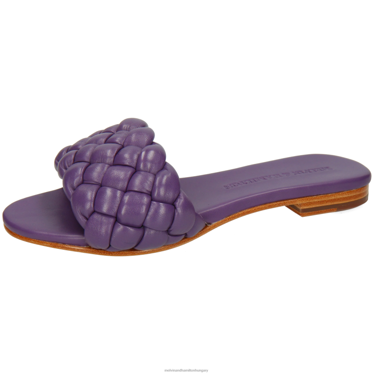 42FNT1597 öszvérek lila Melvin & Hamilton Hanna 78 nők
