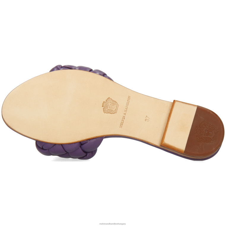 42FNT1597 öszvérek lila Melvin & Hamilton Hanna 78 nők