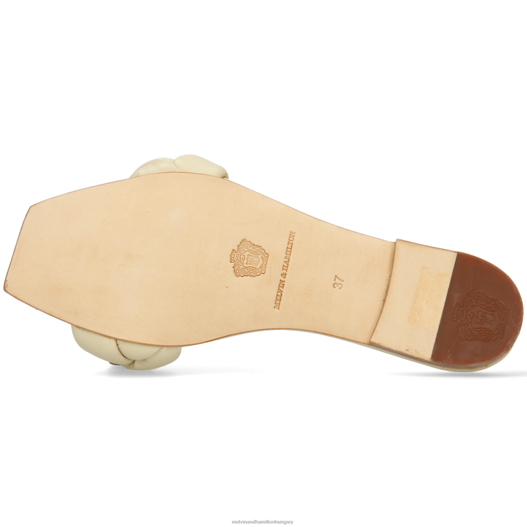 42FNT1619 öszvérek fehér Melvin & Hamilton homokviz 3 nők