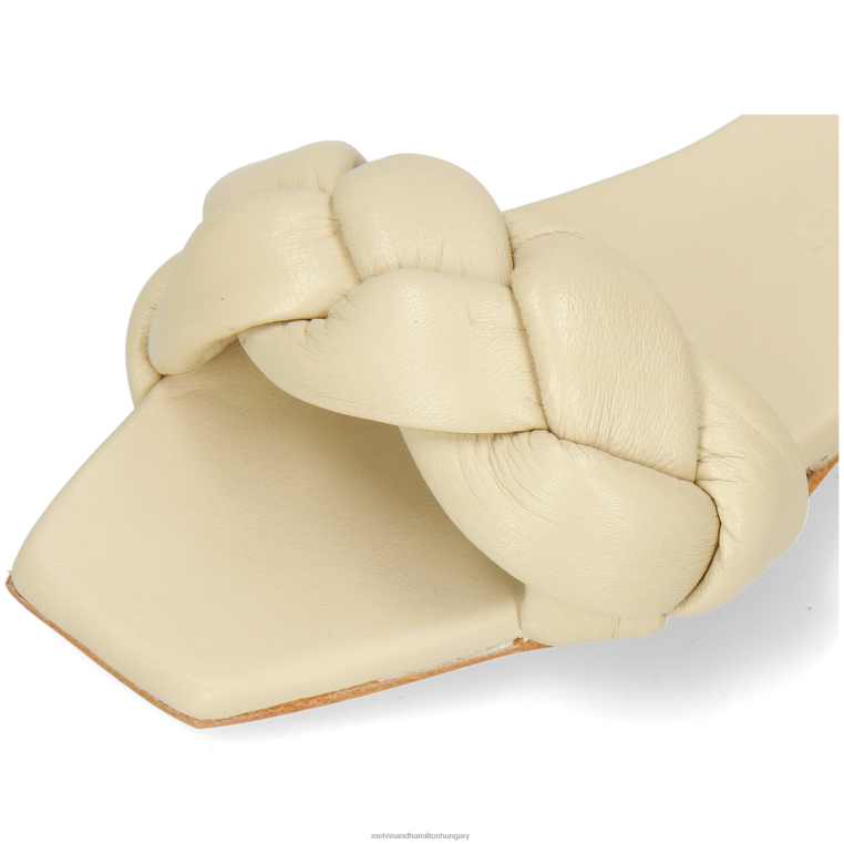 42FNT1619 öszvérek fehér Melvin & Hamilton homokviz 3 nők