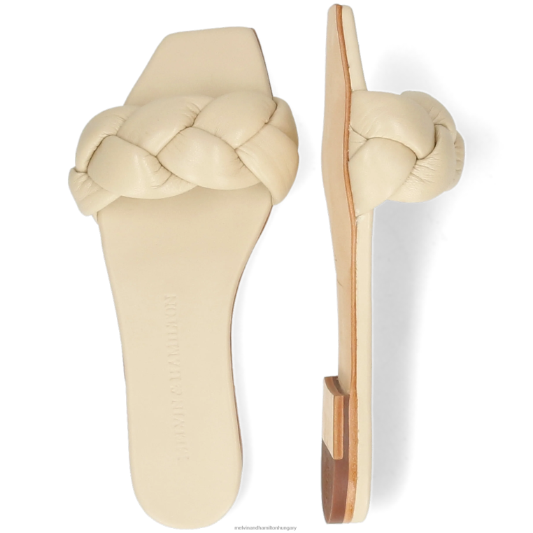 42FNT1619 öszvérek fehér Melvin & Hamilton homokviz 3 nők