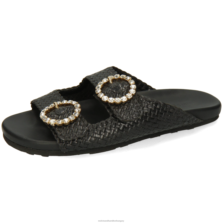 42FNT1629 öszvérek fekete Melvin & Hamilton Petra 1 nők