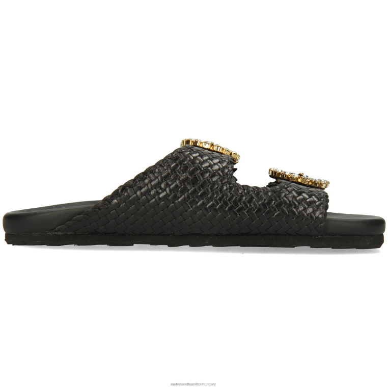 42FNT1629 öszvérek fekete Melvin & Hamilton Petra 1 nők