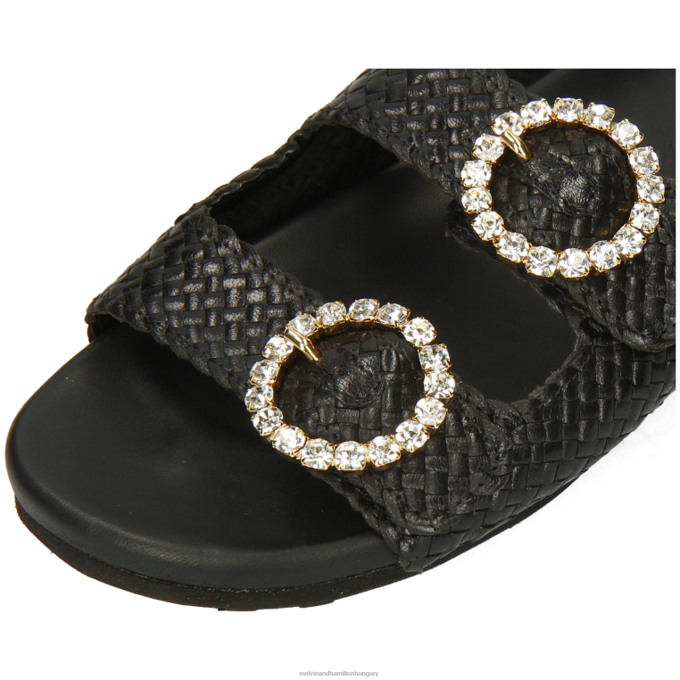 42FNT1629 öszvérek fekete Melvin & Hamilton Petra 1 nők