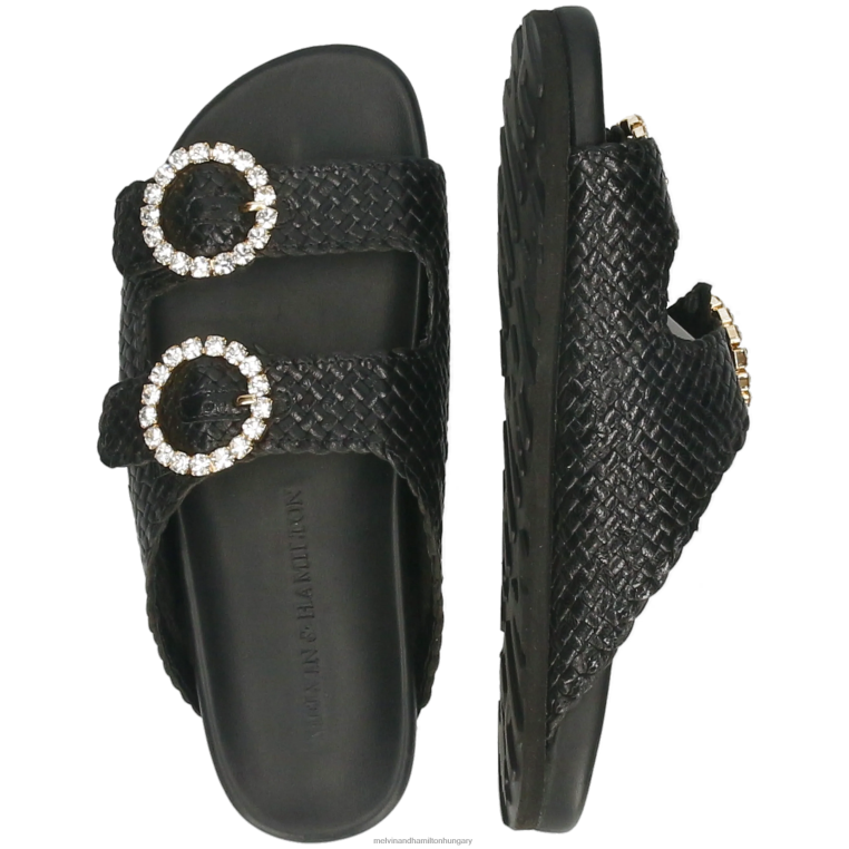 42FNT1629 öszvérek fekete Melvin & Hamilton Petra 1 nők