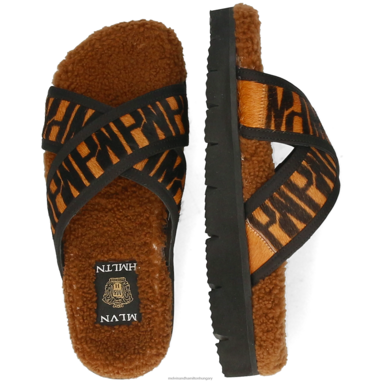 42FNT1639 öszvérek barna Melvin & Hamilton wilma 9 nők