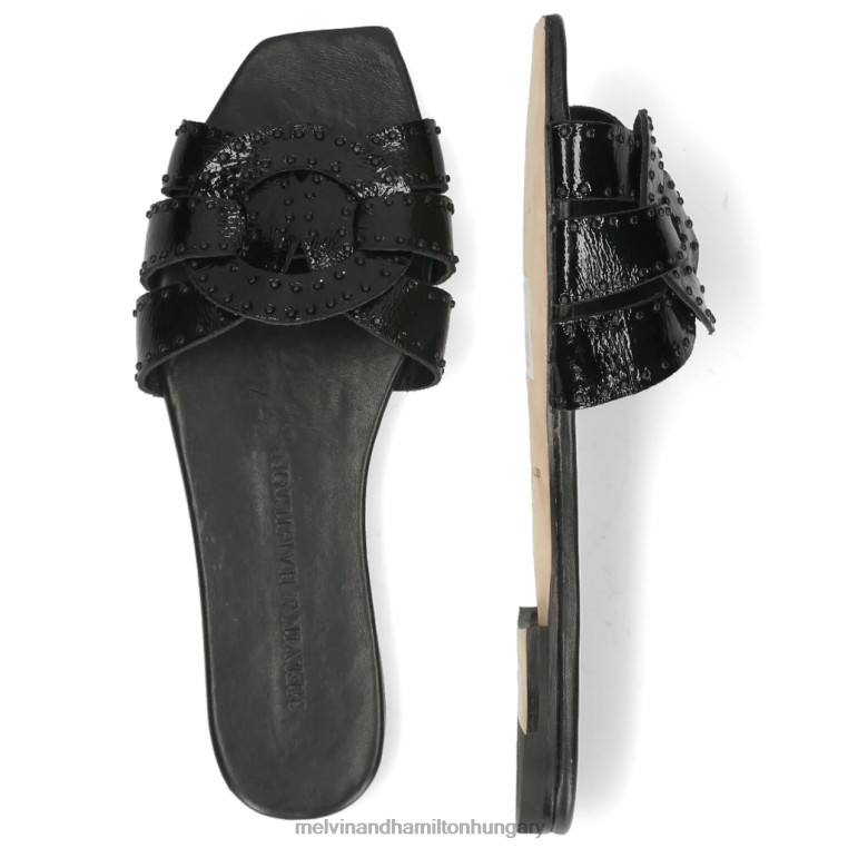 42FNT1722 öszvérek fekete Melvin & Hamilton homokviz 2 nők