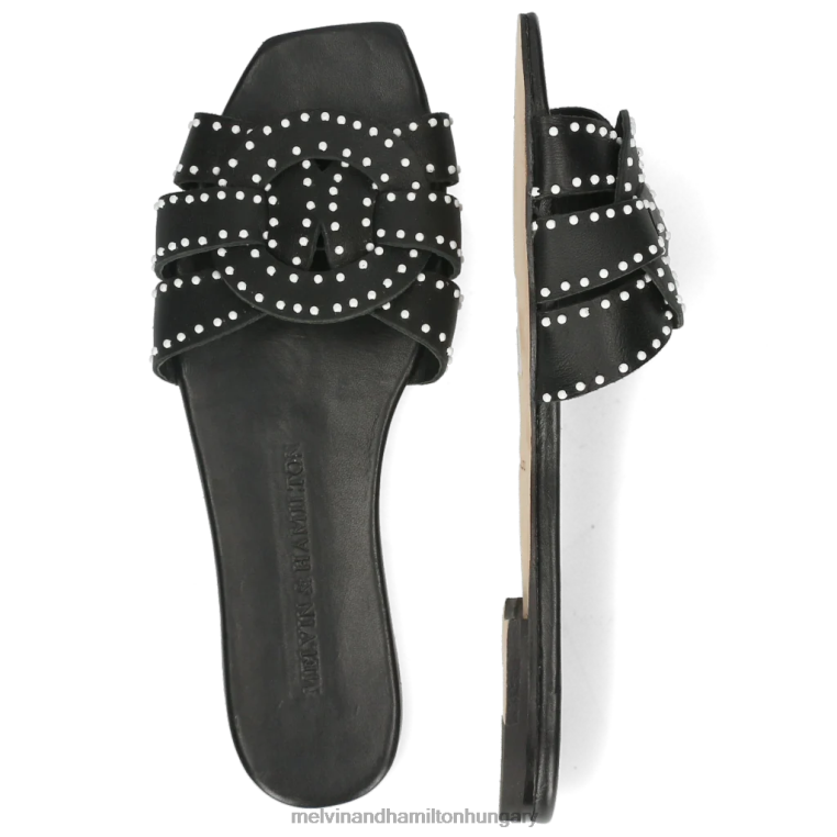 42FNT1755 öszvérek fekete Melvin & Hamilton homokviz 2 nők