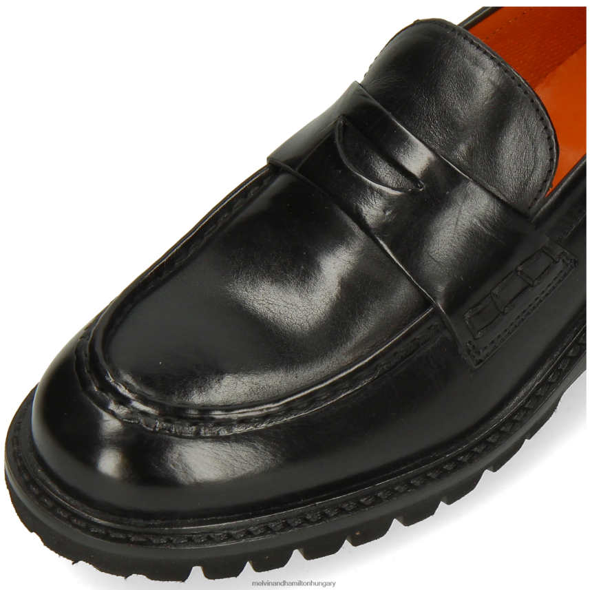 nők Melvin & Hamilton 42FNT1309 papucscipő fekete szabály 6