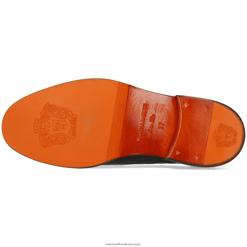 nők Melvin & Hamilton 42FNT1314 papucscipő fekete gianna 3