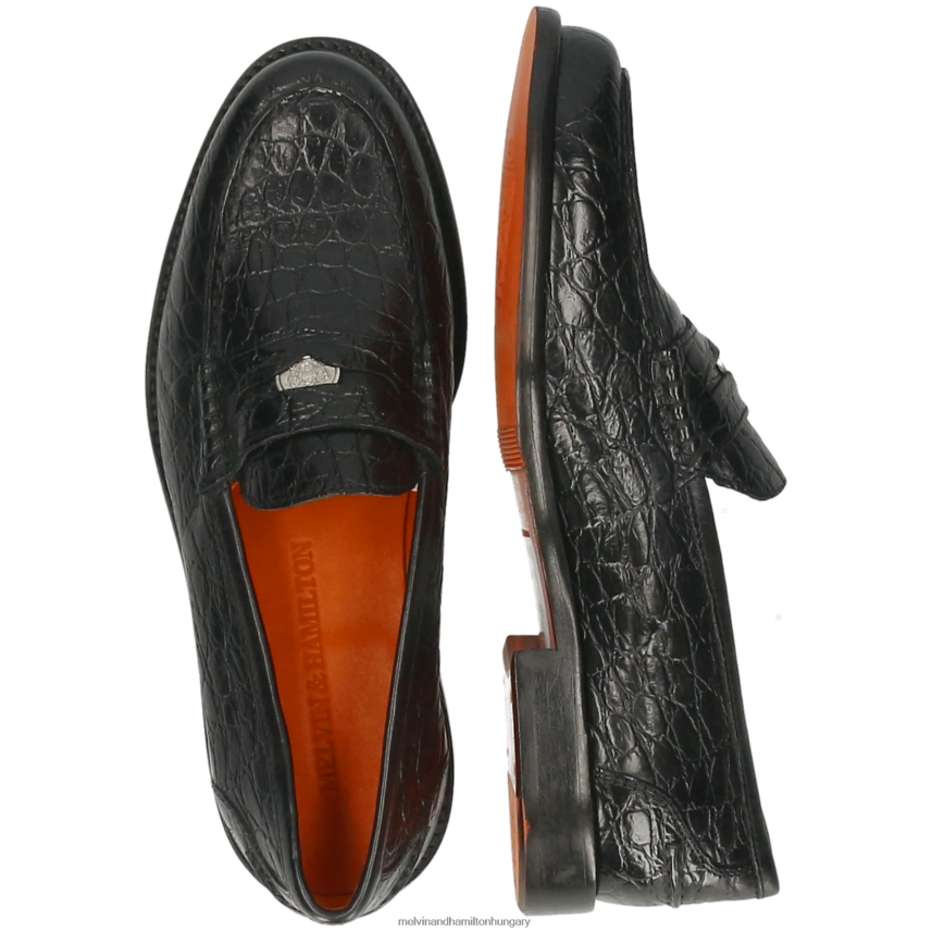 nők Melvin & Hamilton 42FNT1314 papucscipő fekete gianna 3