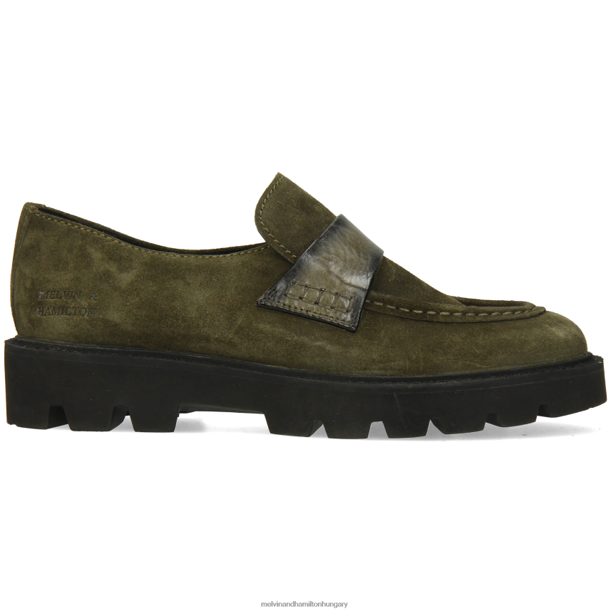 nők Melvin & Hamilton 42FNT1327 papucscipő zöld jade 58