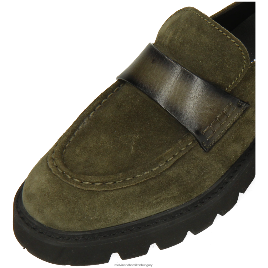 nők Melvin & Hamilton 42FNT1327 papucscipő zöld jade 58