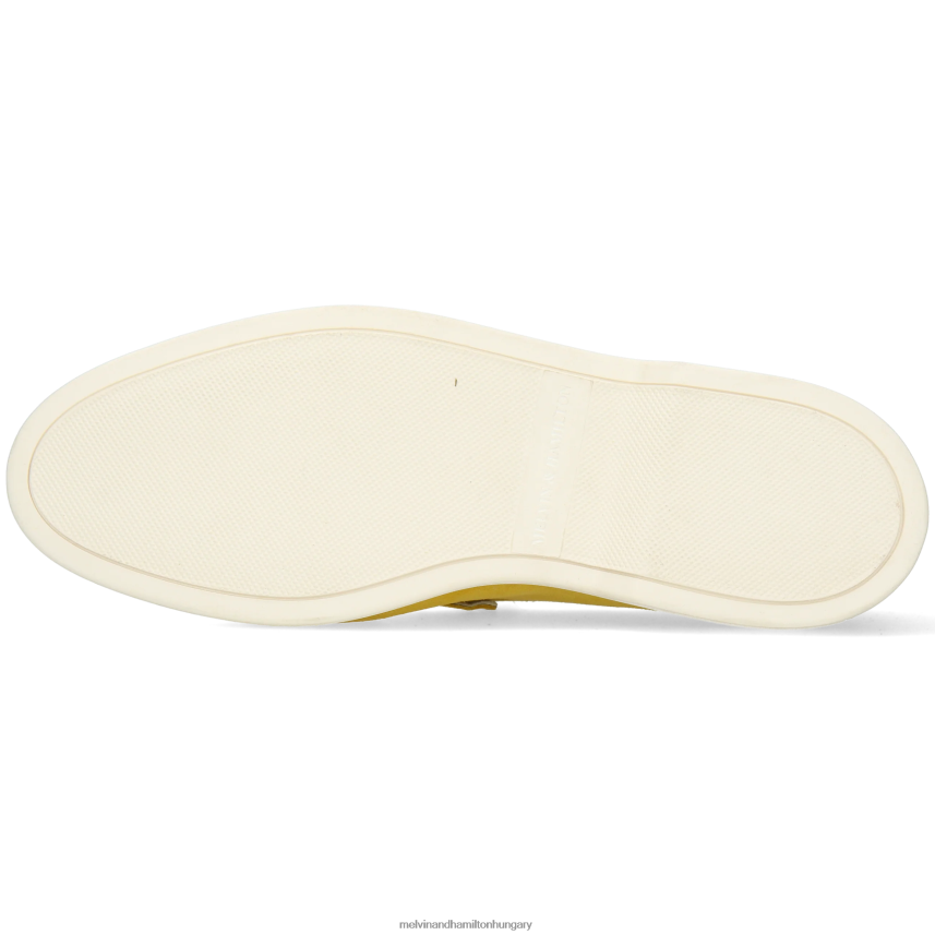 nők Melvin & Hamilton 42FNT1334 papucscipő sárga Adley 1