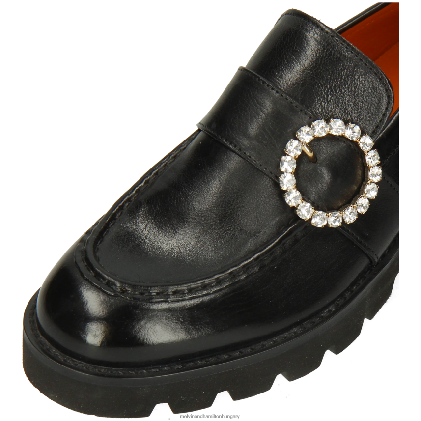 nők Melvin & Hamilton 42FNT1346 papucscipő fekete jade 53