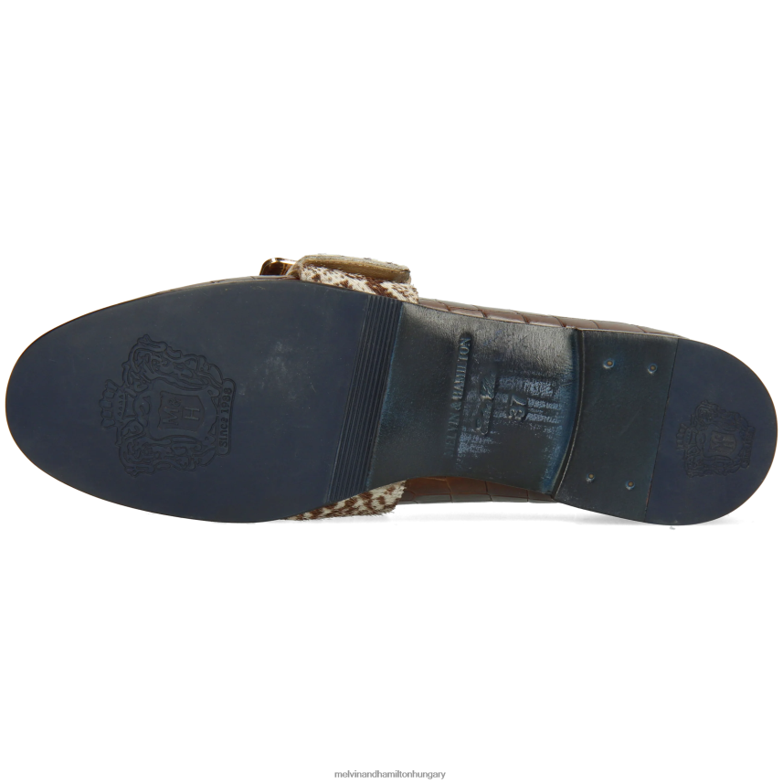 nők Melvin & Hamilton 42FNT1387 papucscipő barna Scarlett 21