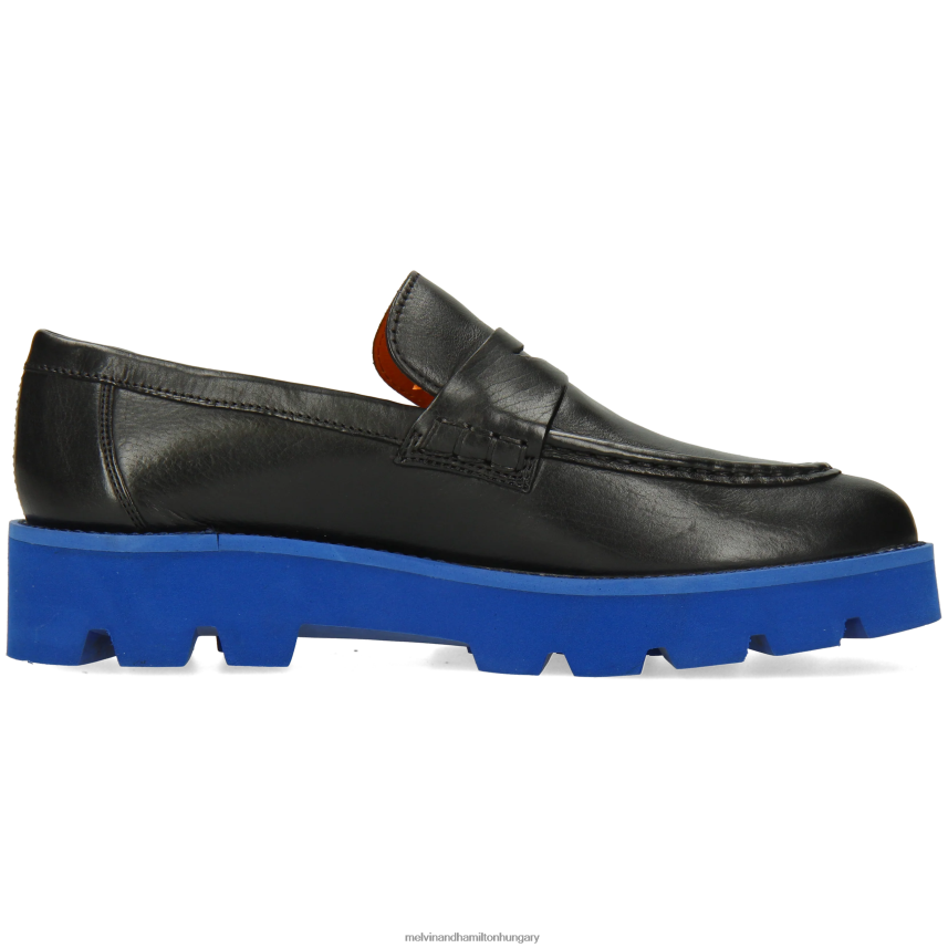 nők Melvin & Hamilton 42FNT1391 papucscipő fekete jade 6