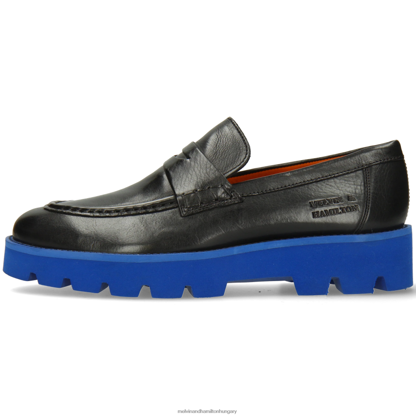 nők Melvin & Hamilton 42FNT1391 papucscipő fekete jade 6