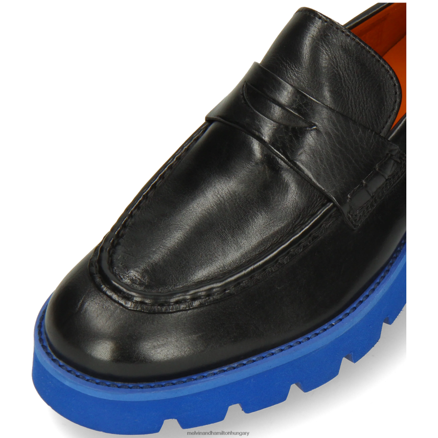 nők Melvin & Hamilton 42FNT1391 papucscipő fekete jade 6