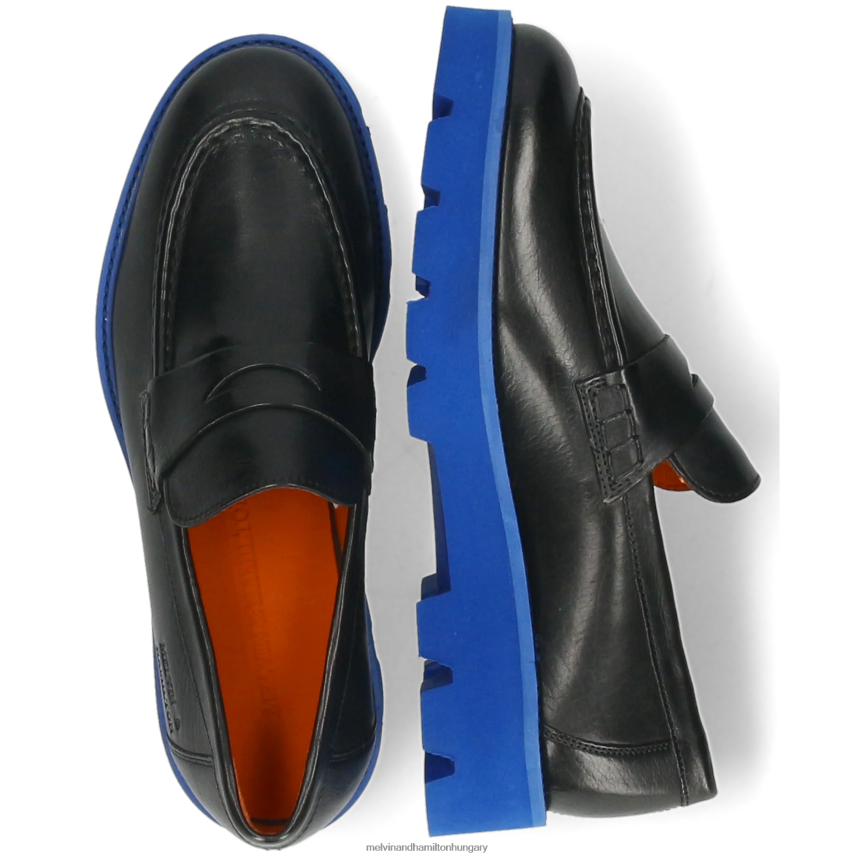 nők Melvin & Hamilton 42FNT1391 papucscipő fekete jade 6