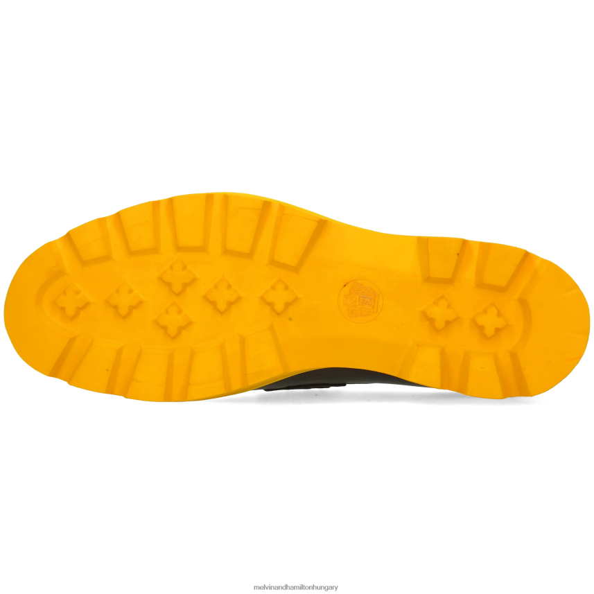 nők Melvin & Hamilton 42FNT1393 papucscipő fekete jade 6