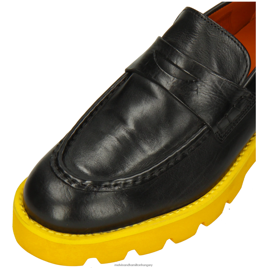 nők Melvin & Hamilton 42FNT1393 papucscipő fekete jade 6