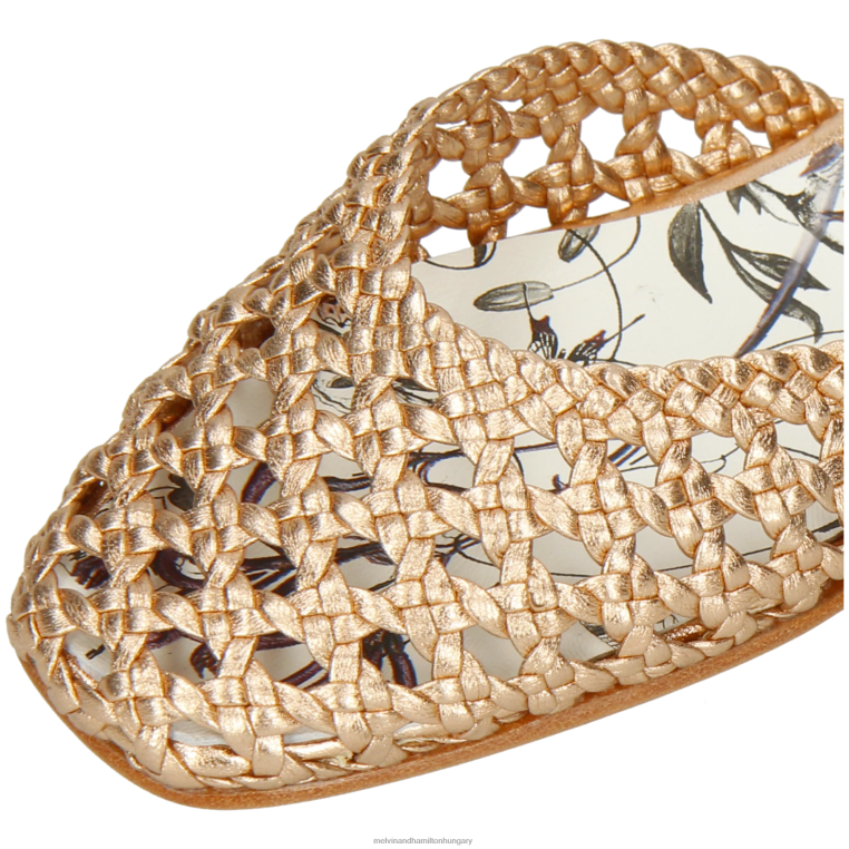 42FNT1898 szandál Arany Melvin & Hamilton melly 9 nők