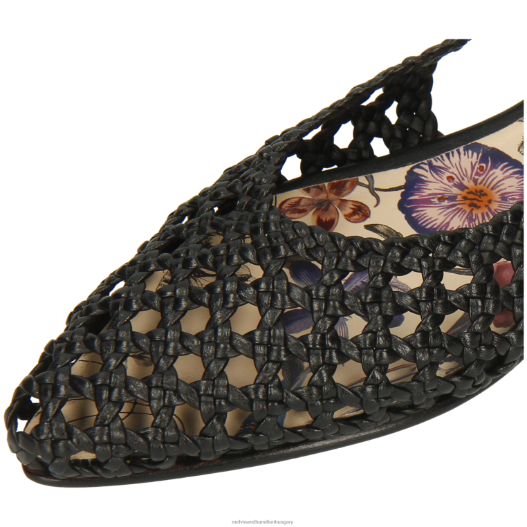 42FNT1904 szandál fekete Melvin & Hamilton Alexa 27 nők