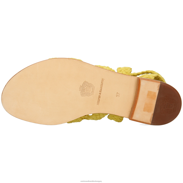42FNT1905 szandál sárga Melvin & Hamilton szandra 11 nők