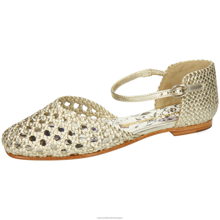 42FNT1907 szandál Arany Melvin & Hamilton melly 9 nők