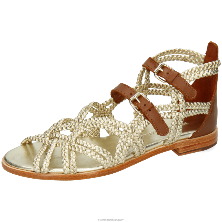 42FNT1908 szandál ezüst Melvin & Hamilton szandra 48 nők