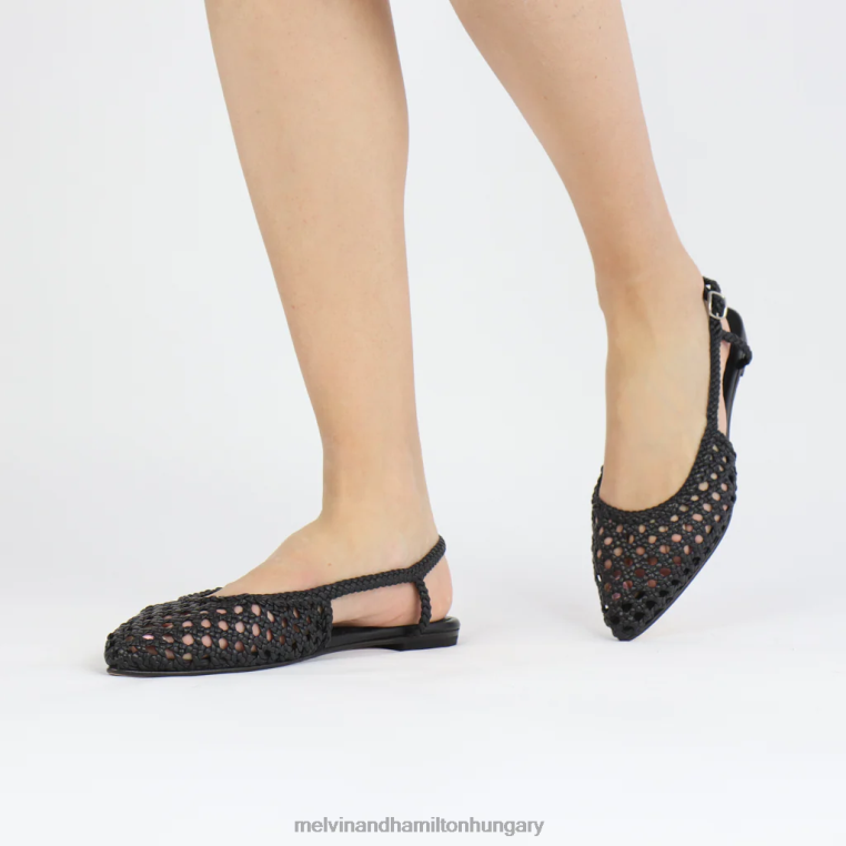 42FNT1918 szandál fekete Melvin & Hamilton Alexa 27 nők