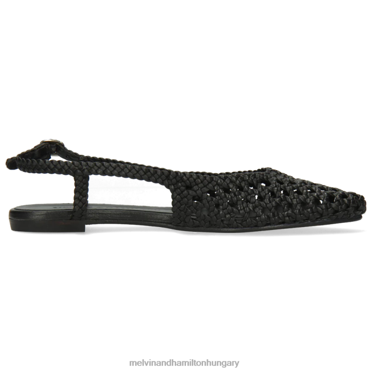 42FNT1918 szandál fekete Melvin & Hamilton Alexa 27 nők