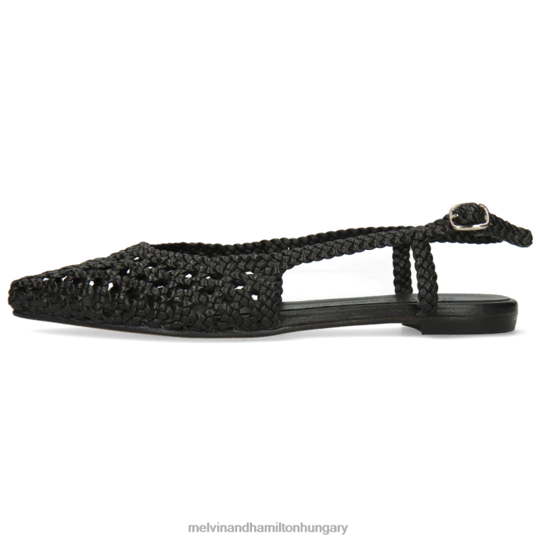 42FNT1918 szandál fekete Melvin & Hamilton Alexa 27 nők