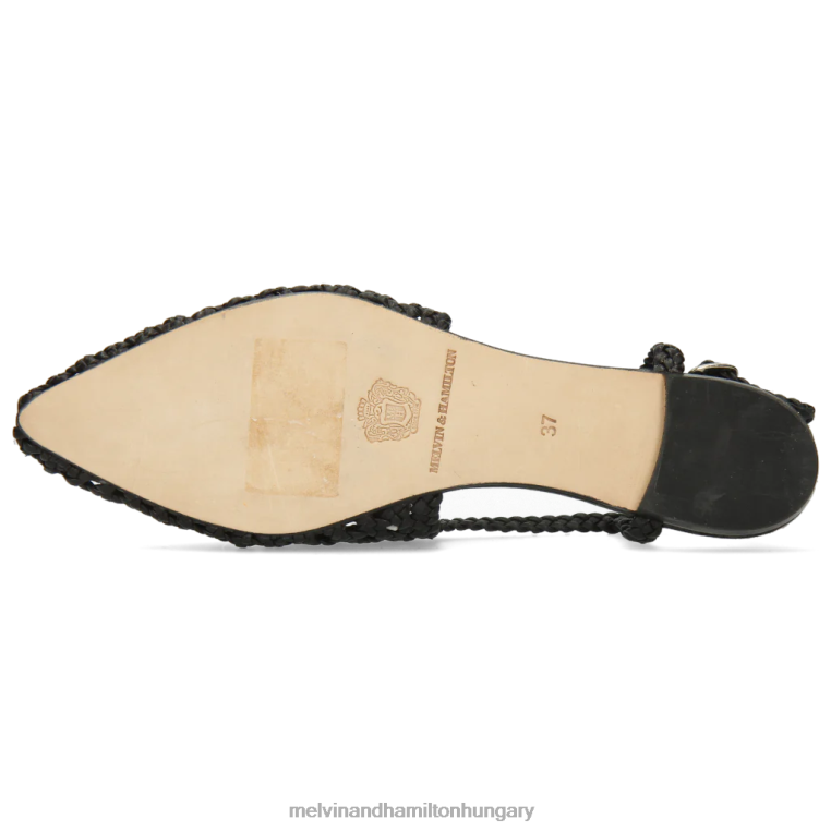 42FNT1918 szandál fekete Melvin & Hamilton Alexa 27 nők