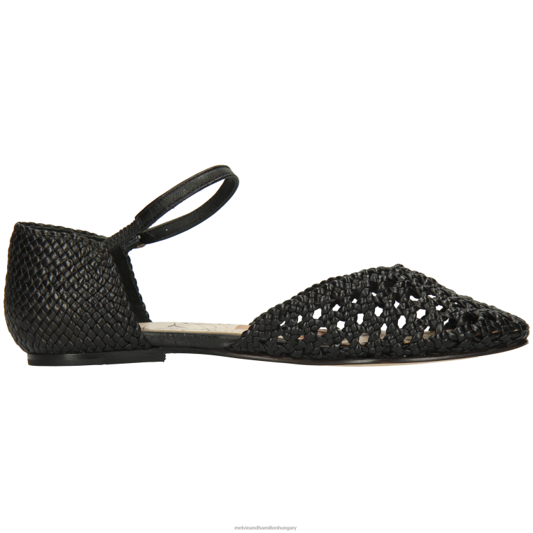 42FNT1937 szandál fekete Melvin & Hamilton melly 9 nők