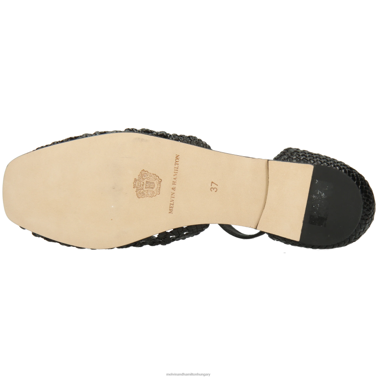 42FNT1937 szandál fekete Melvin & Hamilton melly 9 nők