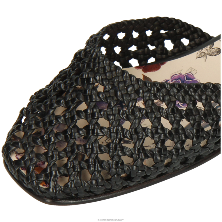 42FNT1937 szandál fekete Melvin & Hamilton melly 9 nők