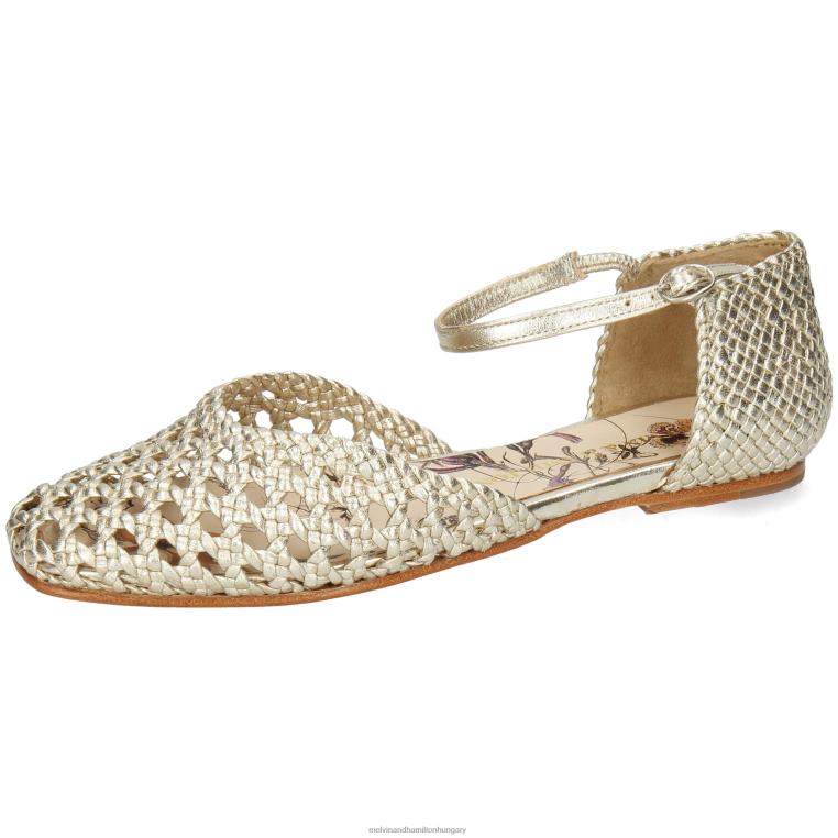42FNT1945 szandál Arany Melvin & Hamilton melly 9 nők