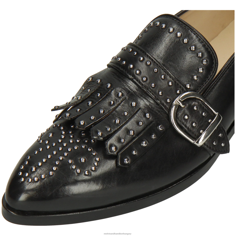 42FNT1481 szerzetes cipő fekete Melvin & Hamilton Jessy 26 nők