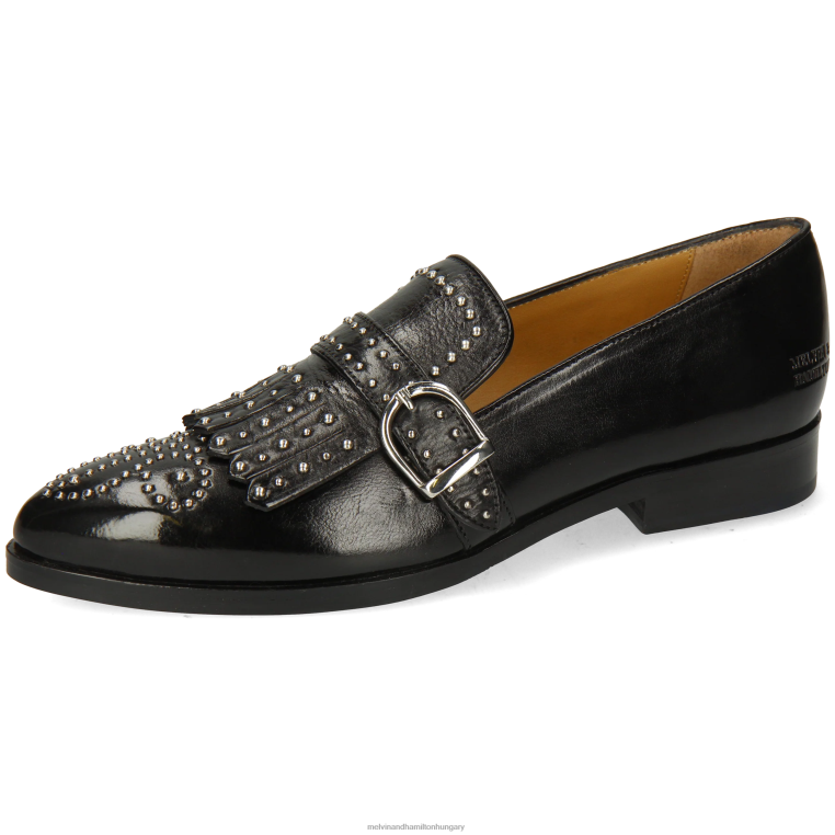 42FNT1489 szerzetes cipő fekete Melvin & Hamilton Jessy 26 nők