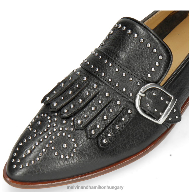 42FNT1494 szerzetes cipő fekete Melvin & Hamilton Jessy 26 nők