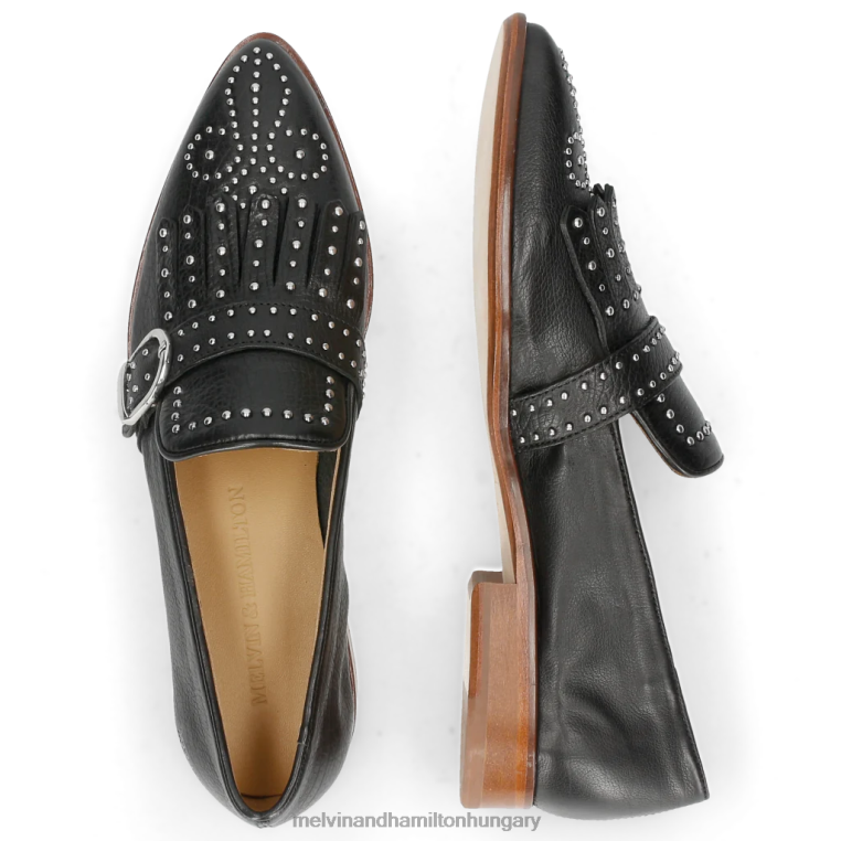 42FNT1494 szerzetes cipő fekete Melvin & Hamilton Jessy 26 nők