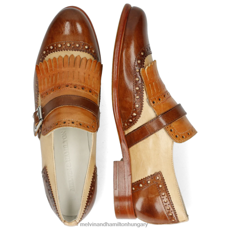 42FNT1495 szerzetes cipő barna Melvin & Hamilton Selina 2 nők