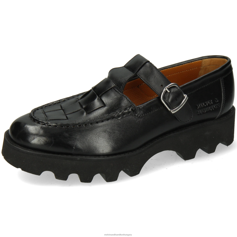 42FNT1497 szerzetes cipő fekete Melvin & Hamilton jade 14 nők